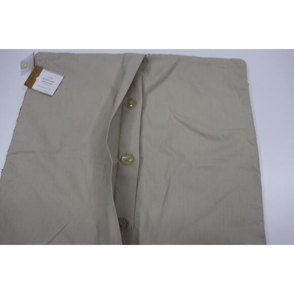 New NWT Pottery Barn Beaded Swirl Pillow Cover Hand Embellished Beaded 20 x 20 - Picture 7 of 8